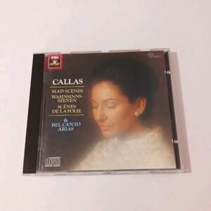 Maria Callas Mad Scenes Bel Canto Arias CD EMI Classics 1985 Germany CDC 7 47283